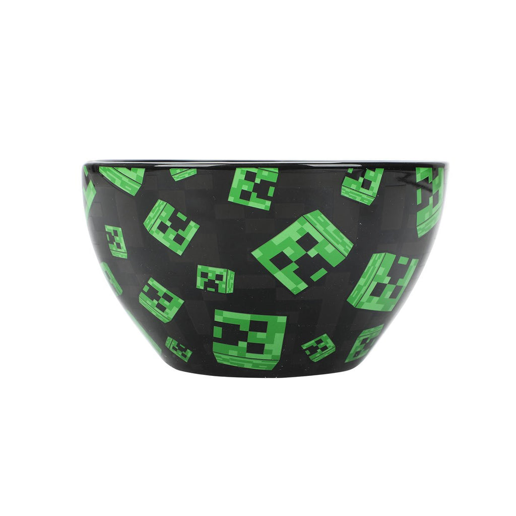 Minecraft Ceramic Ramen Bowl with Chopsticks