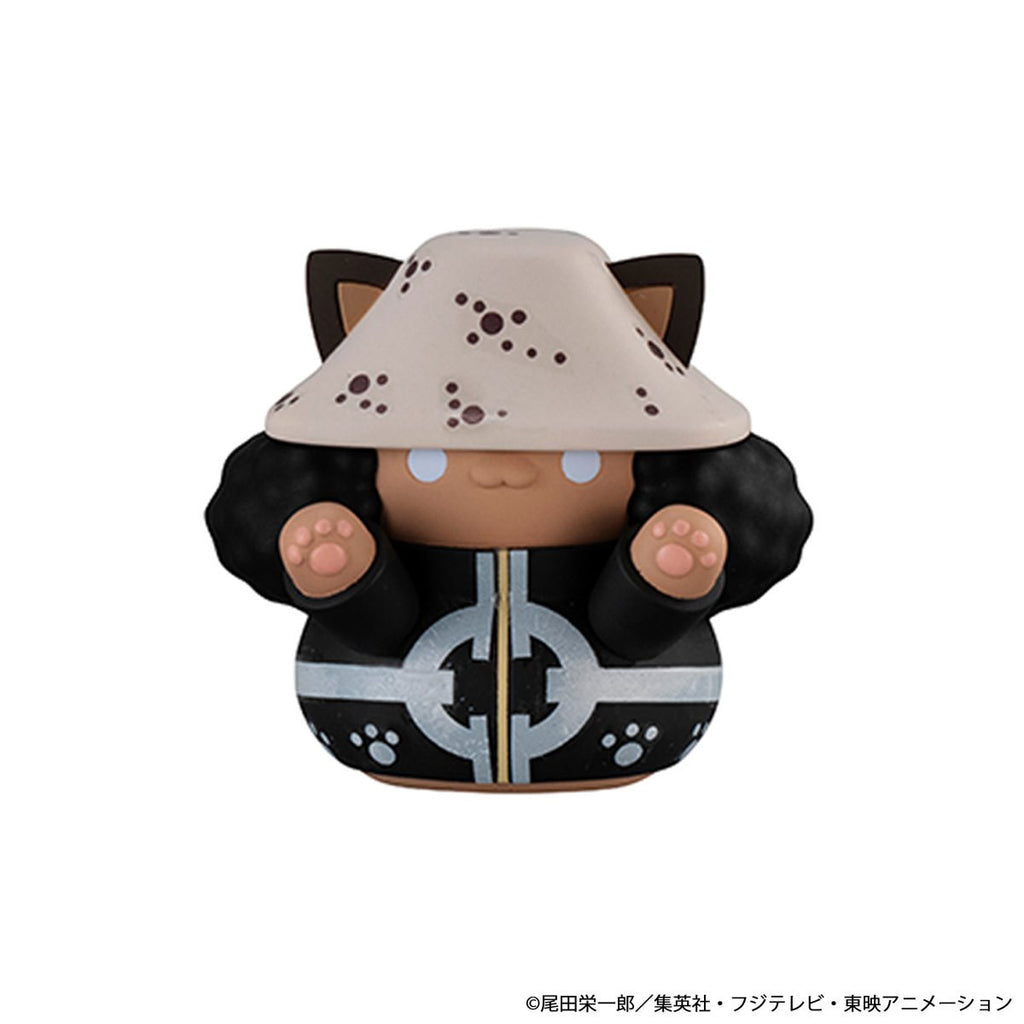 One Piece Nyan Piece Nyan! Luffy and the Seven Warlords of the Sea Mega Cat Project Mini-Figure Case of 8 - Repeat