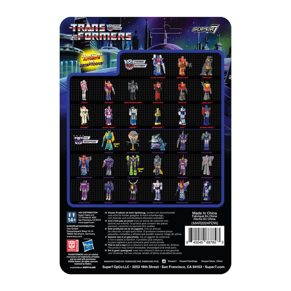 Transformers Optimus Prime (Nucleon Quest Special Mission) 3 3/4-Inch ReAction Figure