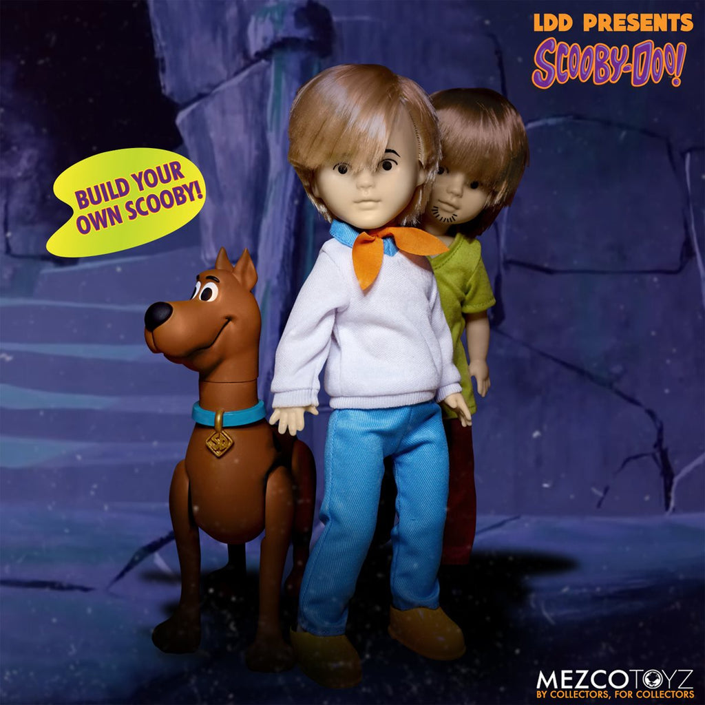 LDD Presents Scooby-Doo & Mystery Inc. Build a Figure Daphne & Shaggy 2-Piece Set