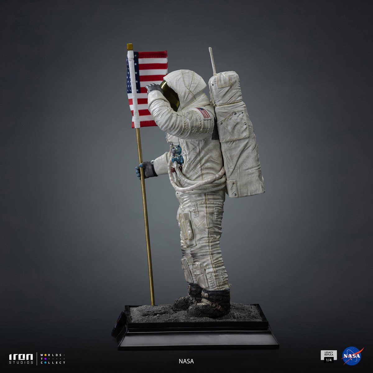 NASA Apollo 11 Astronaut Legacy Replica 1:4 Scale Statue