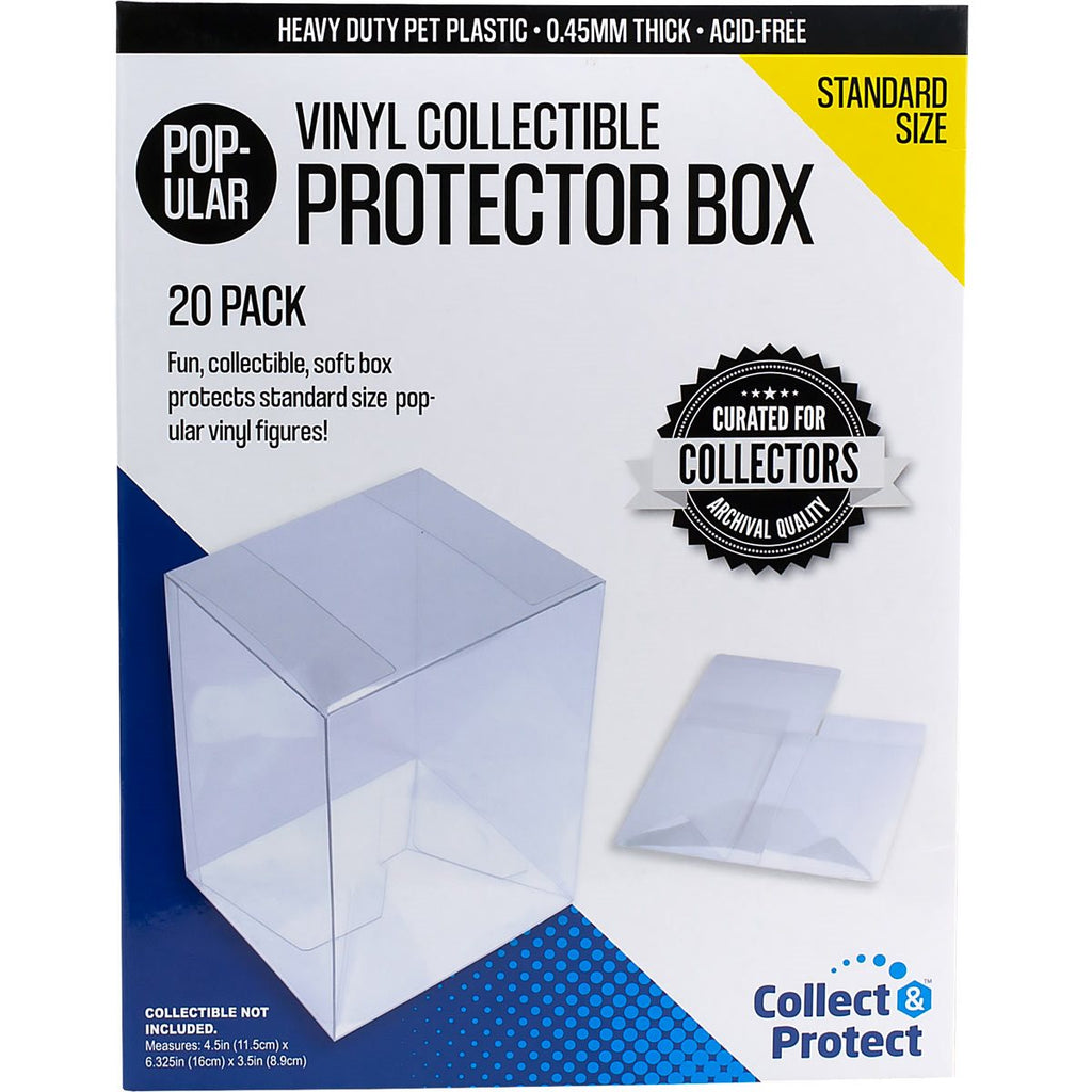 Entertainment Earth Vinyl Collectible Soft Collapsible Protector Box 20-Pack