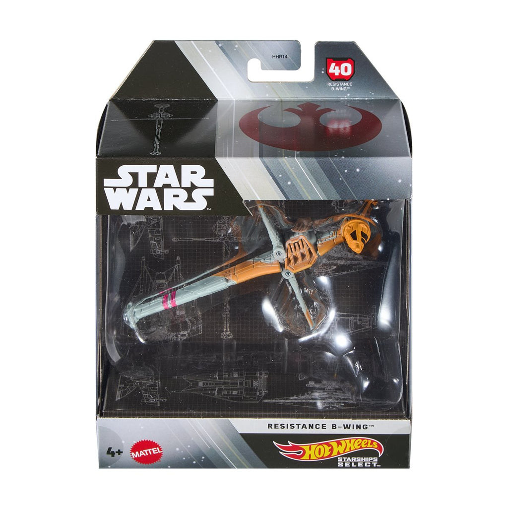 Star Wars Hot Wheels Starships Select 2026 Mix 1 Vehicle Case of 5