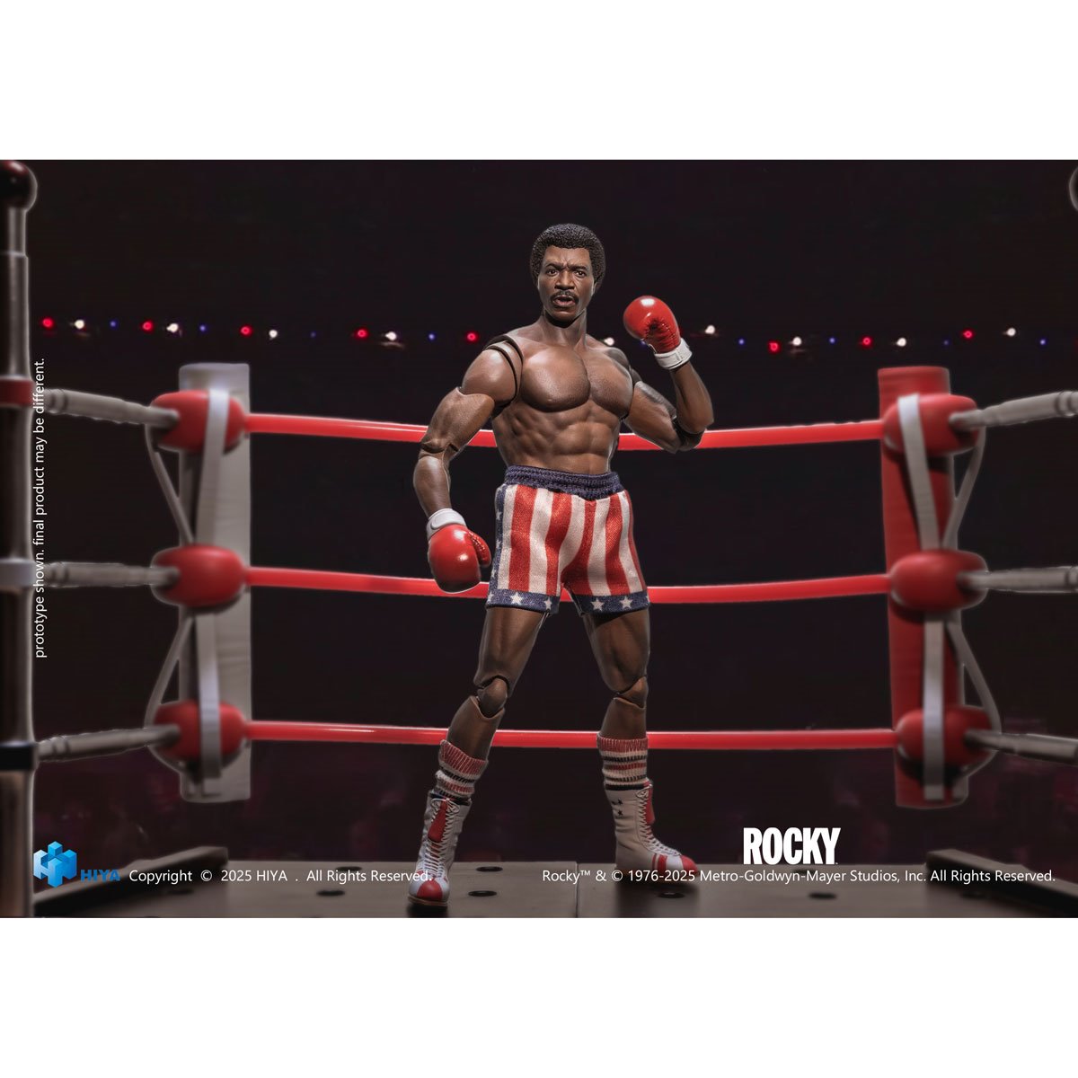 Rocky I Apollo Creed Exquisite Super Series 1:12 Scale Action Figure