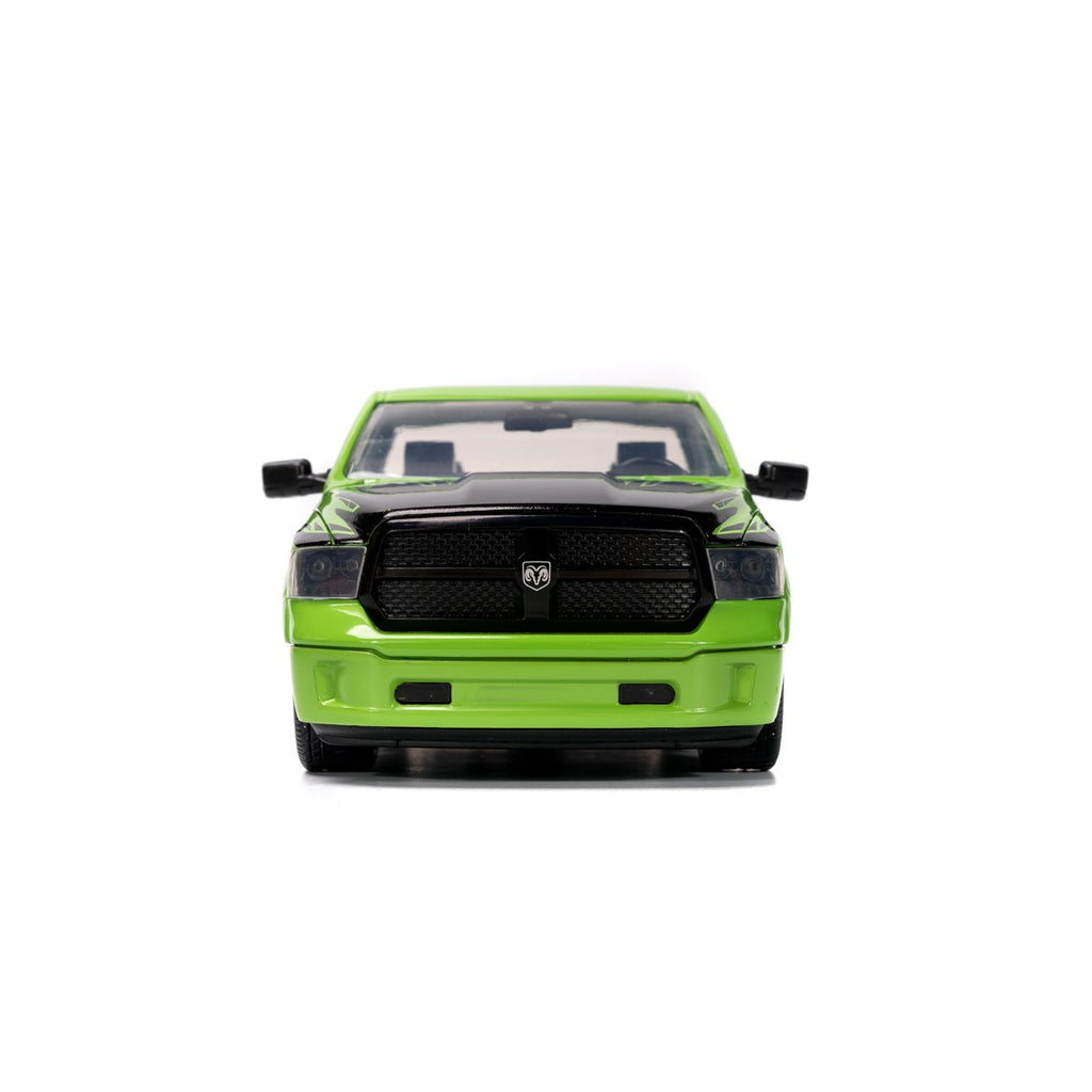 Hollywood Rides Marvel Avengers 2014 Ram 1500 1:24 Scale Die-Cast Metal Vehicle with Hulk Figure