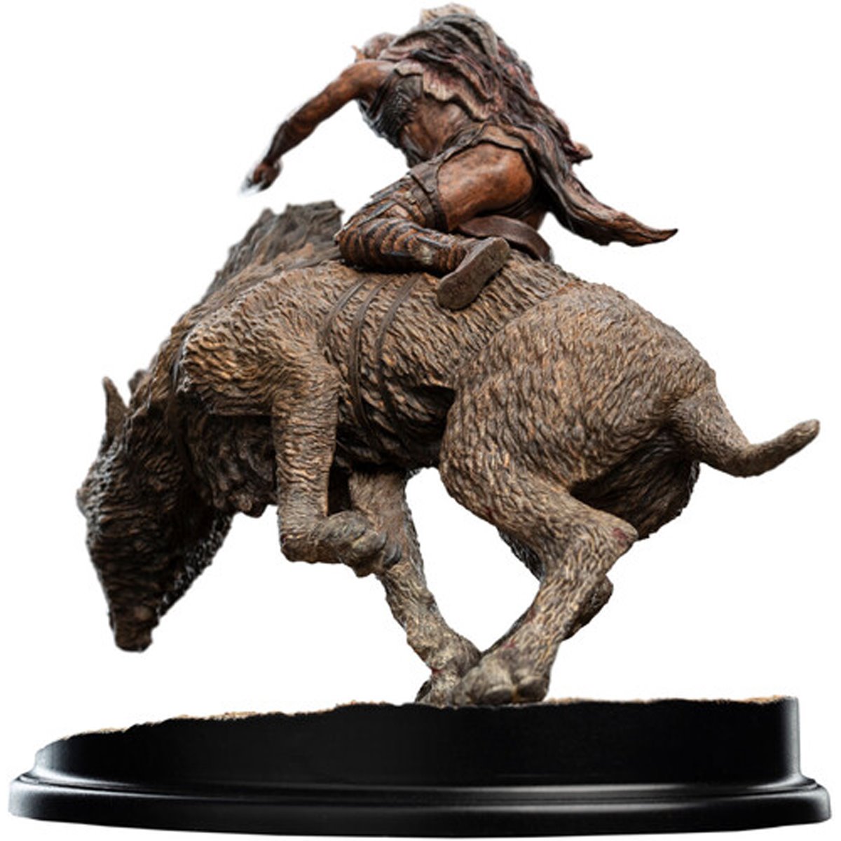 The Lord of the Rings Trilogy Sharku on Warg Miniature Polystone Statue
