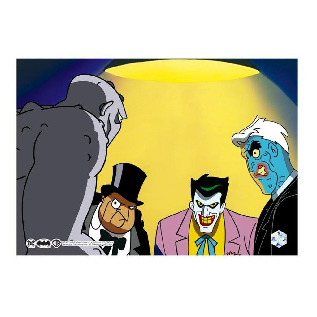 Batman: The Animated Series Almost Got 'Im #1011 Animation Cel Framed Art Print