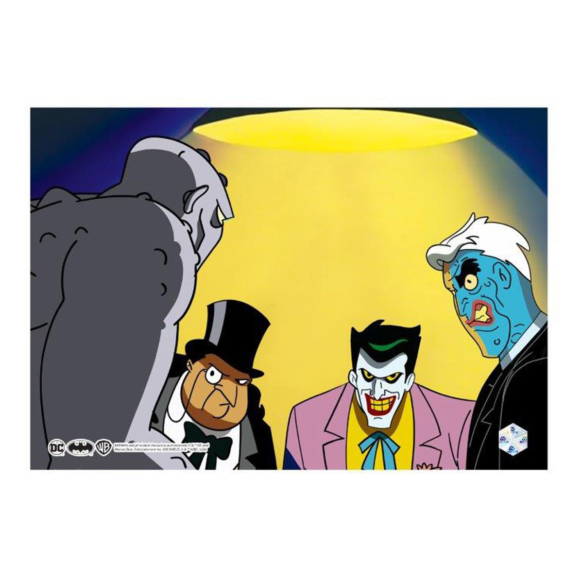 Batman: The Animated Series Almost Got 'Im #1011 Animation Cel Framed Art Print