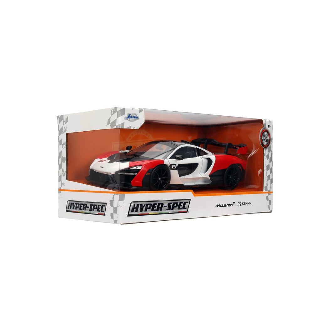 Hyper-Spec McLaren Senna 1:24 Scale Die-Cast Metal Vehicle