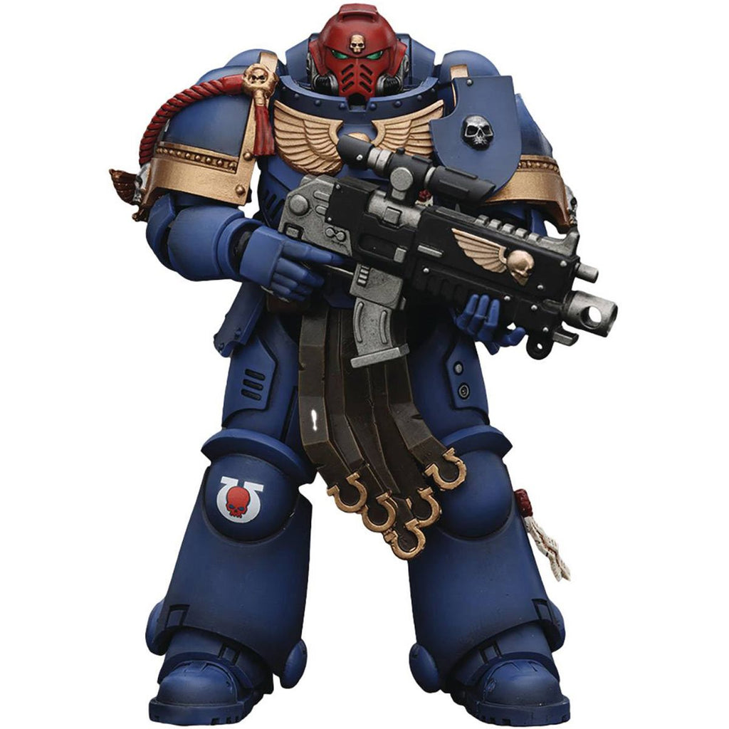 Joy Toy Warhammer 40,000: Space Marine 2 Ultramarines Sergeant Gadriel 1:18 Scale Action Figure