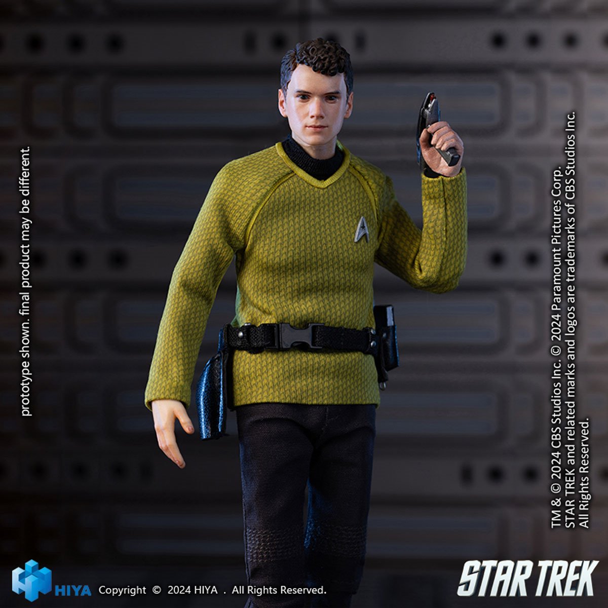 Star Trek 2009 Chekov Exquisite Super Series 1:12 Scale Action Figure