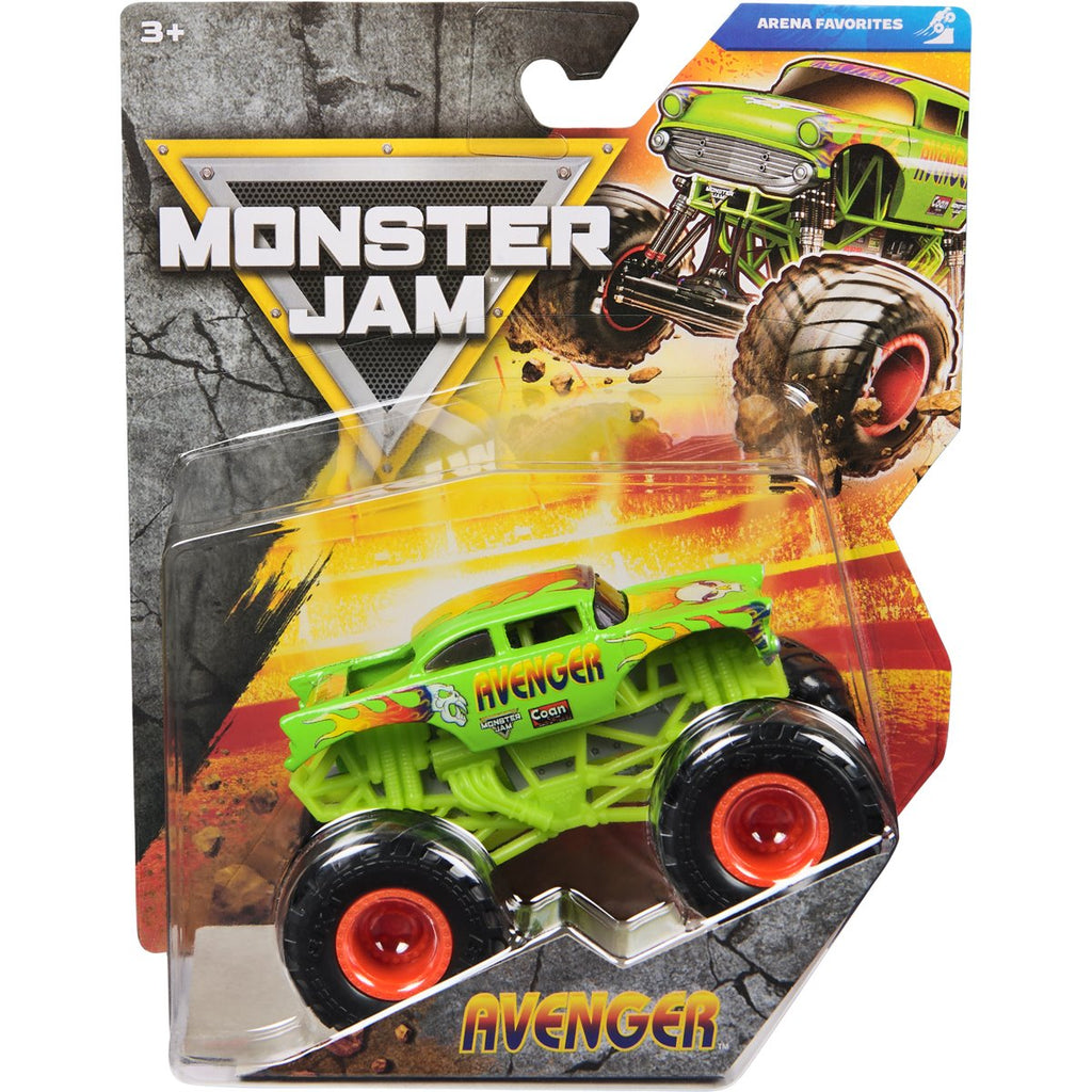 Monster Jam Monster Truck Single Pack Mix 45 1:64 Scale Vehicle Case of 12