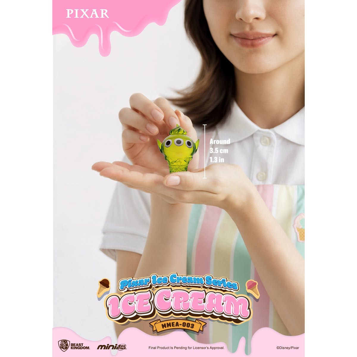 Pixar Ice Cream Series MMEA-003 Mini-Figure Blind Box Case of 24