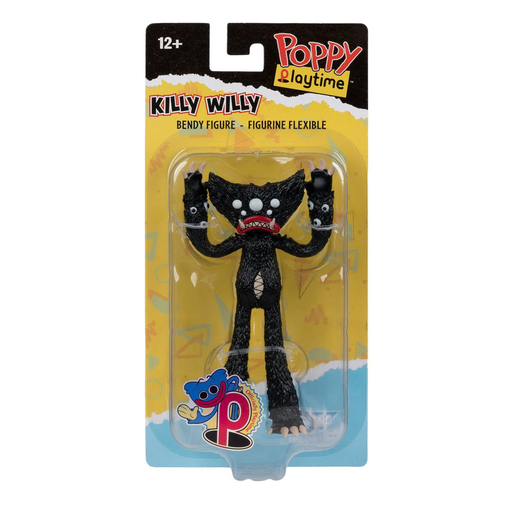 Poppy Playtime Wave 1 Killy Willy 4 1/2-Inch Bendable Figure