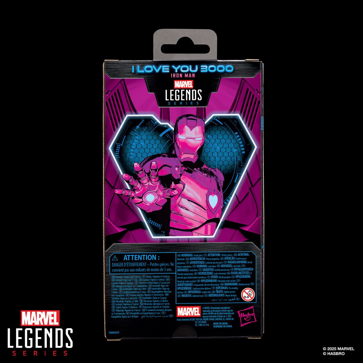 Iron Man Marvel Legends Series I Love You 3000 6-Inch Action Figure