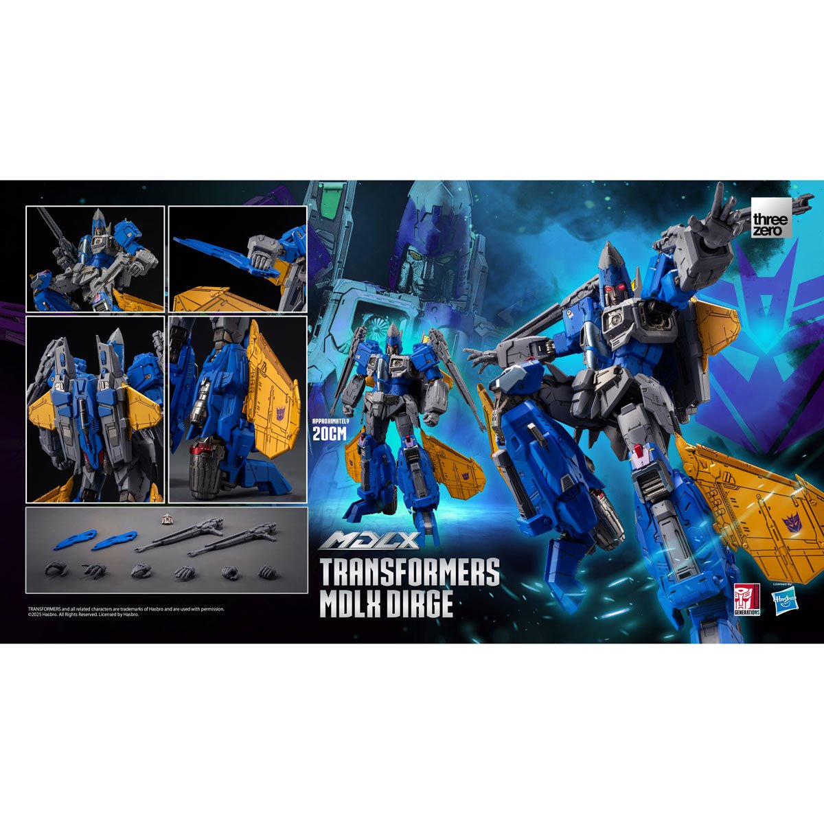Transformers Dirge MDLX Action Figure