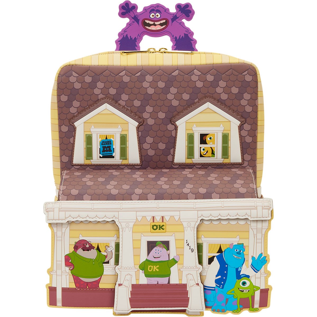 Monsters University Oozma Kappa House Figural Mini-Backpack