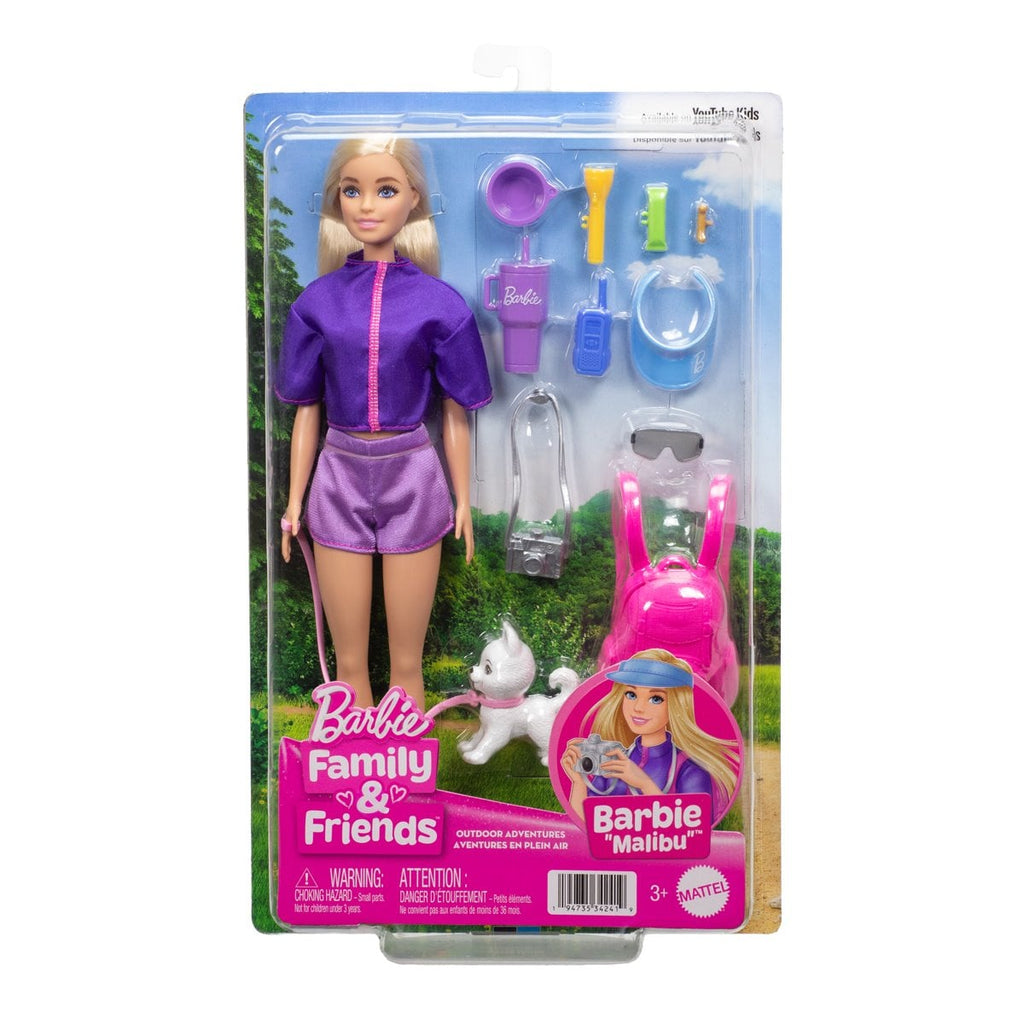 Barbie Family & Friends Malibu Outdoor Adventures Doll