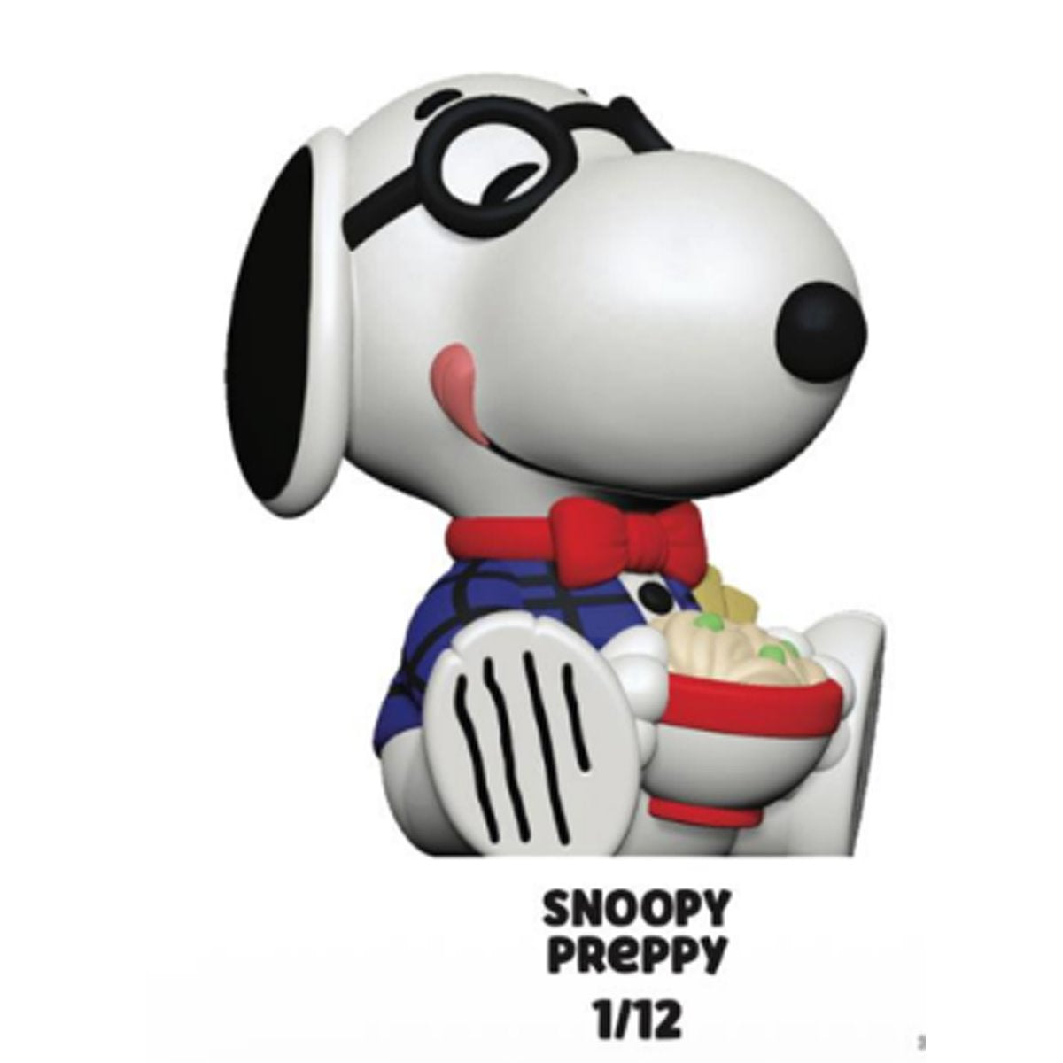 Peanuts Rokimoto Series 2 Cup Vinyl Figure Display Case of 12