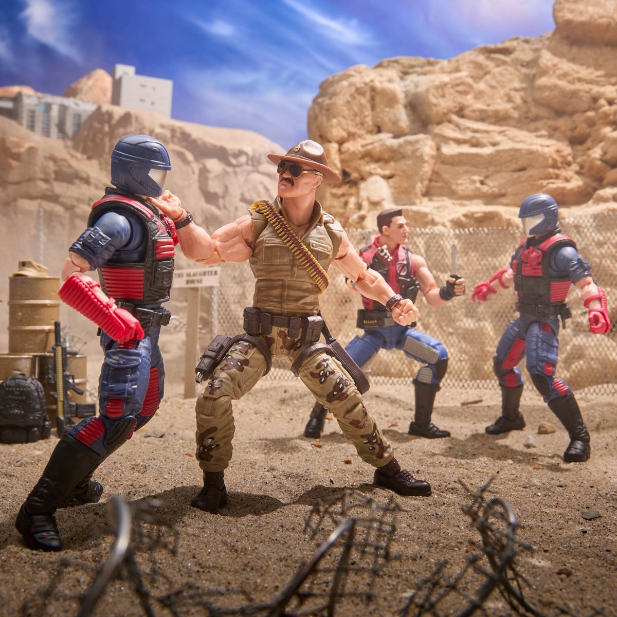 G.I. Joe Classified Series #173 Sgt Slaughter & Felix Mercer Stratton 6-Inch Action Figures 2-Pack