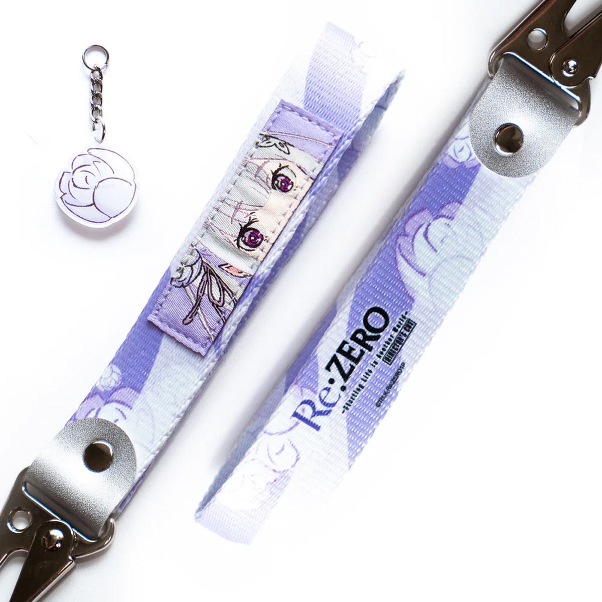 Re:Zero Emilia Keystrap