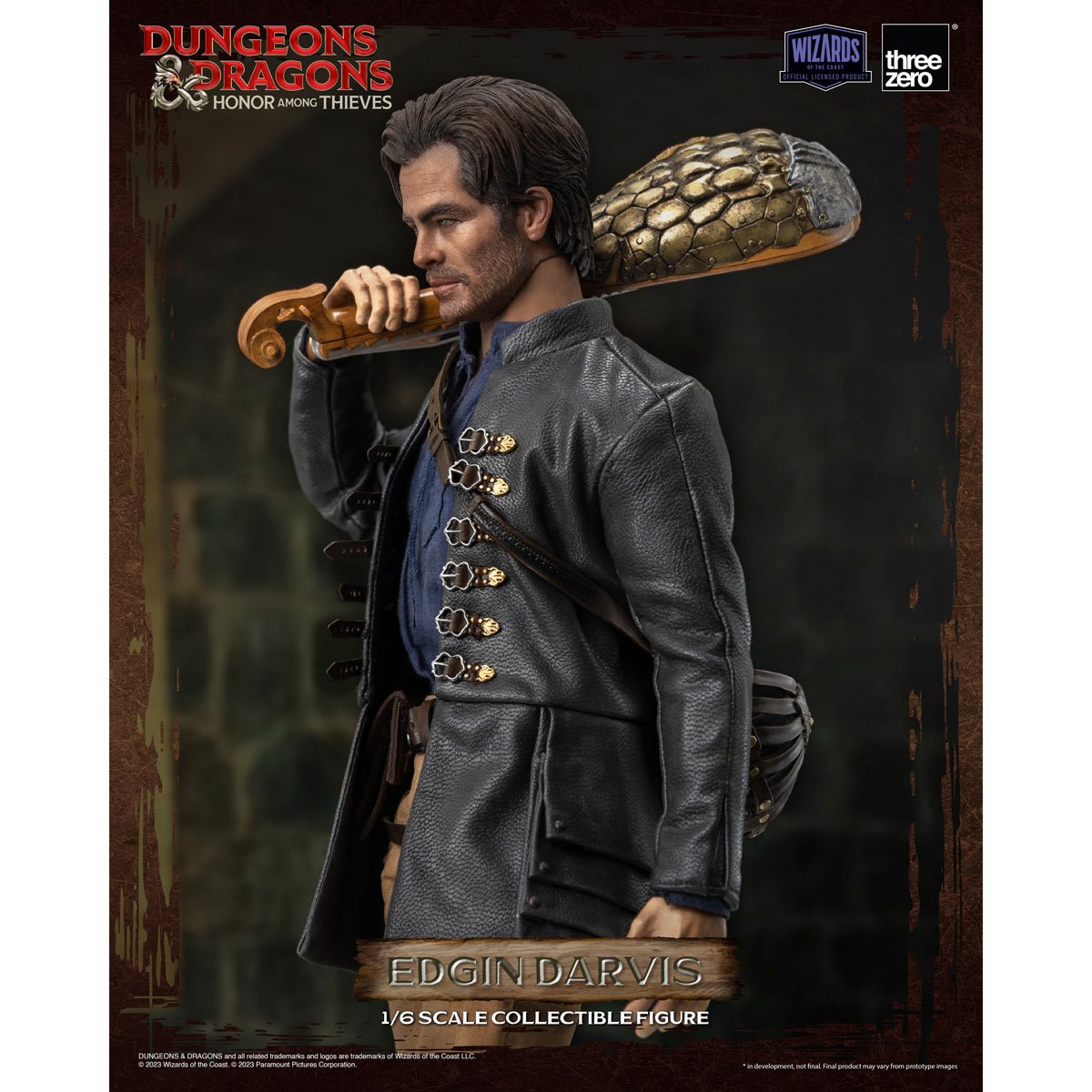 Dungeons & Dragons: Honor Among Thieves Edgin Darvis 1:6 Scale Action Figure