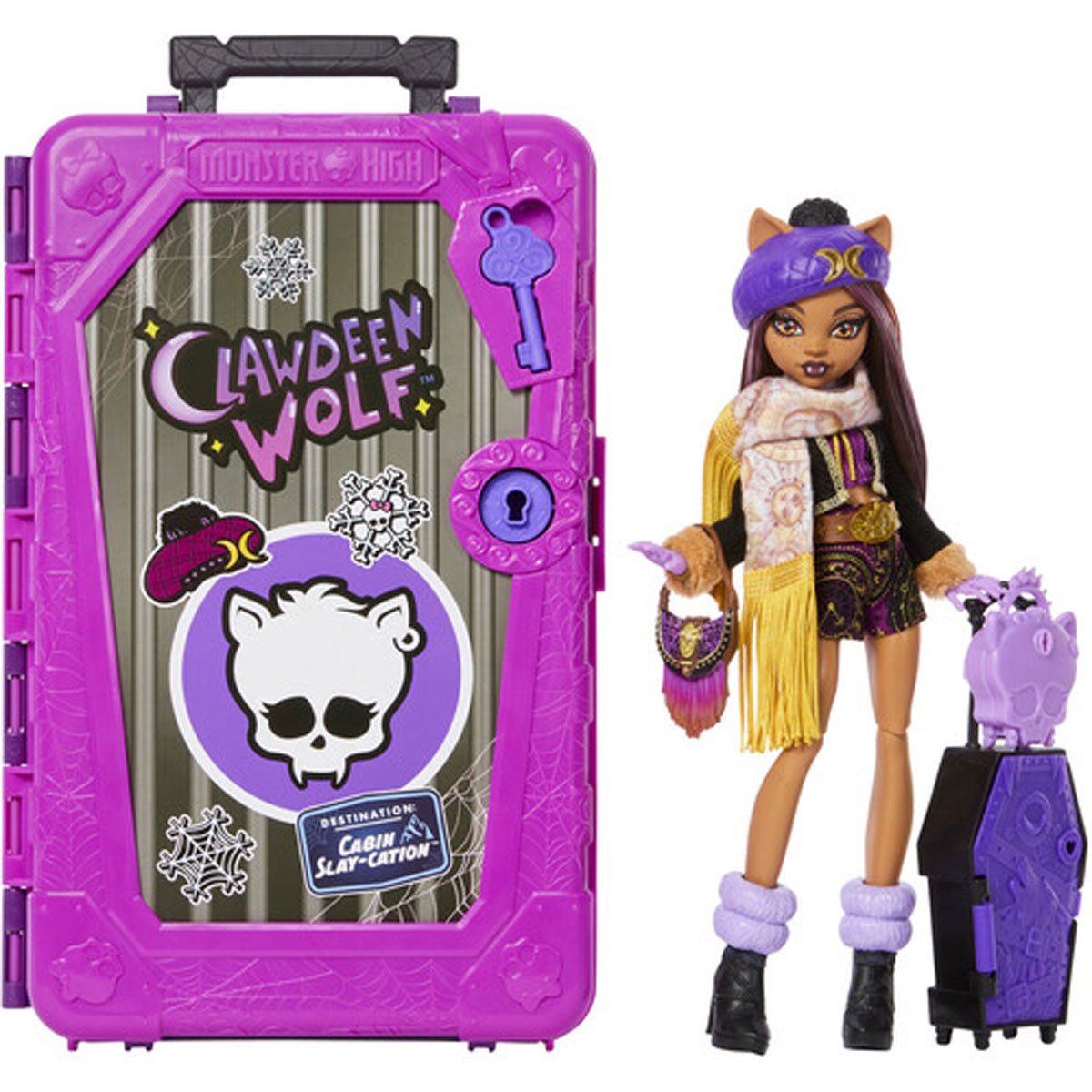 Monster High Skulltimate Secrets Series 8 Clawdeen Wolf Cabin Doll