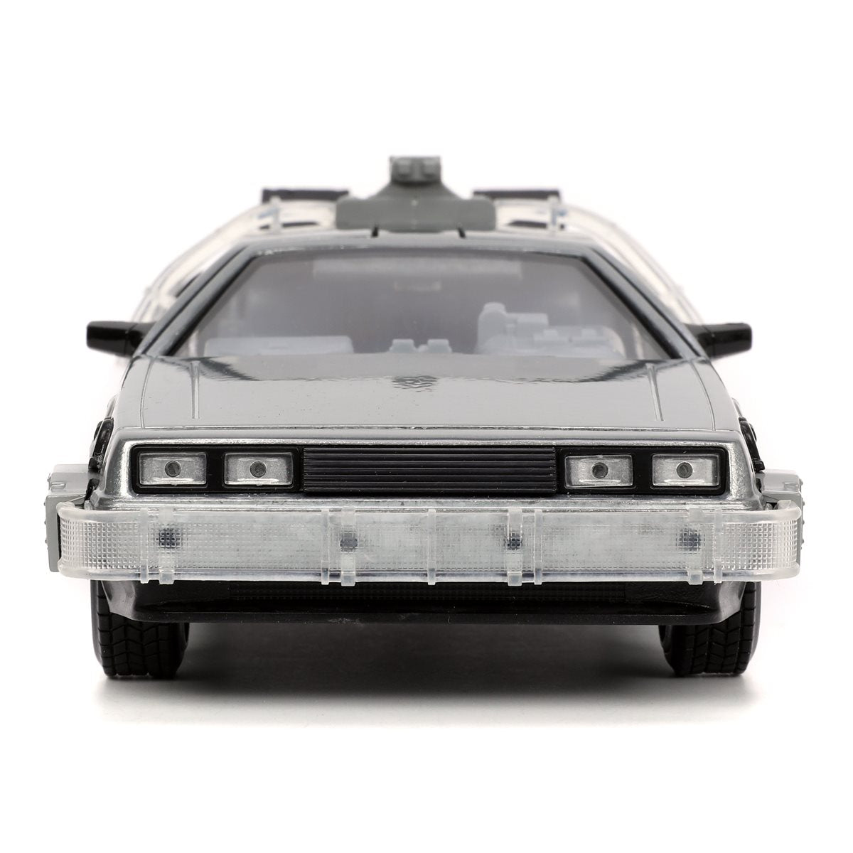Back to the Future 1 Time Machine with Light 1:24 Scale Die-Cast Metal Vehicle