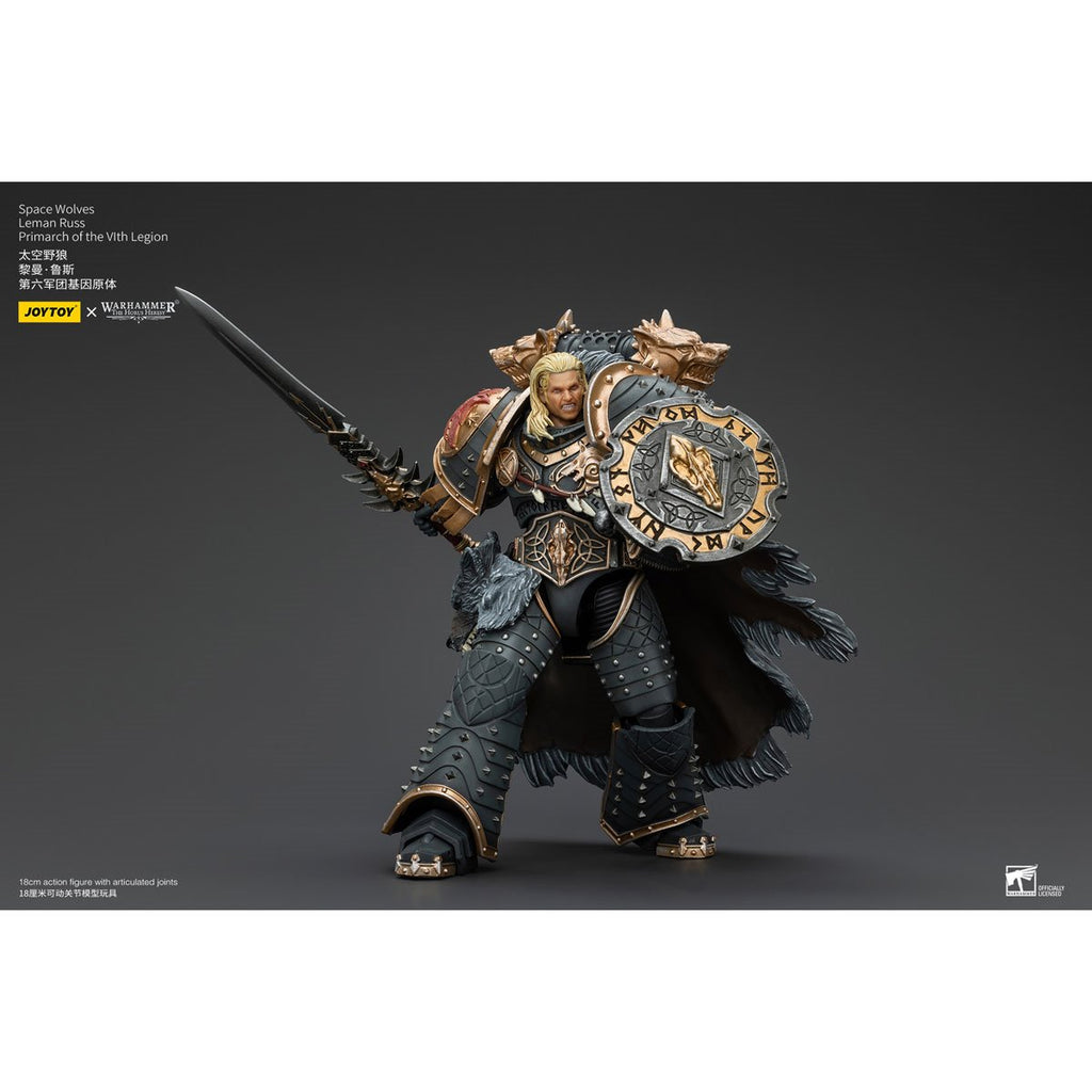 Joy Toy Warhammer The Horus Heresy Space Wolves Leman Russ Primarch of the VIth Legion 1:18 Scale Action Figure