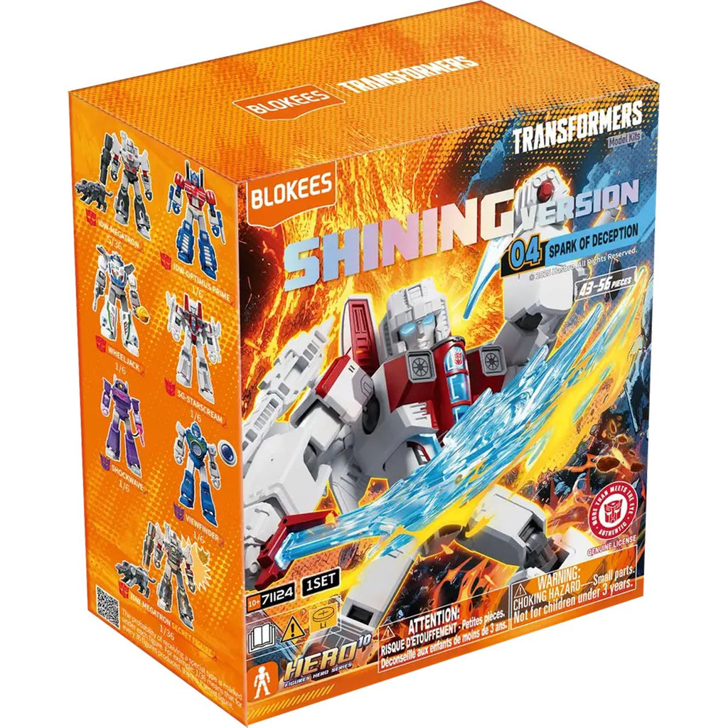 Transformers Shining Version 4 Spark of Deception SV04 Blokees Model Kit Case of 6