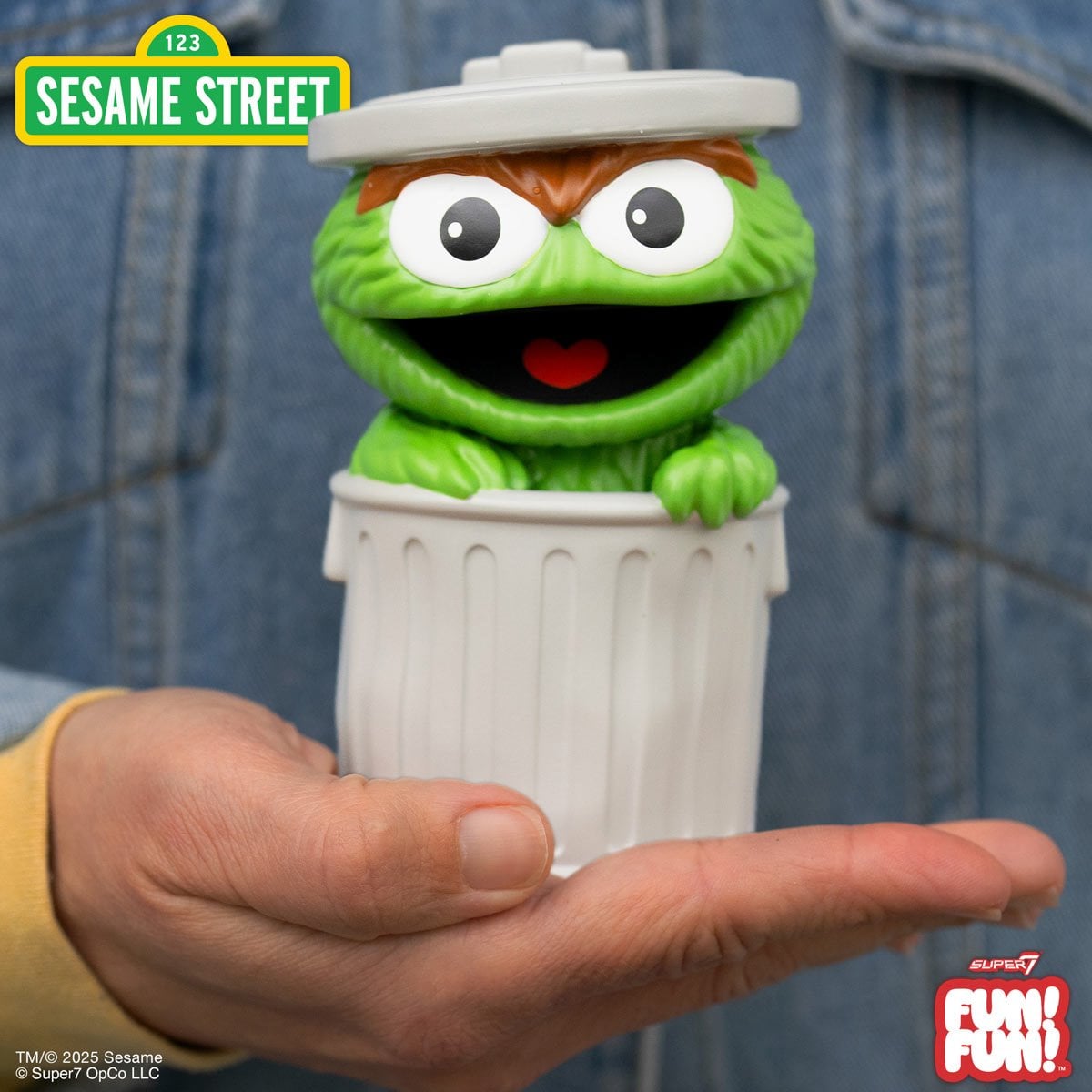 Sesame Street Oscar the Grouch FUN! FUN! Vinyl Figure