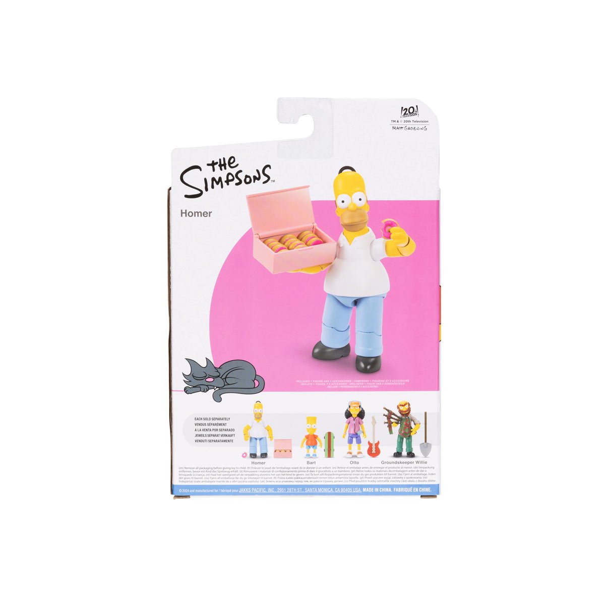 The Simpsons 5-Inch Wave 2 Action Figures Case of 6