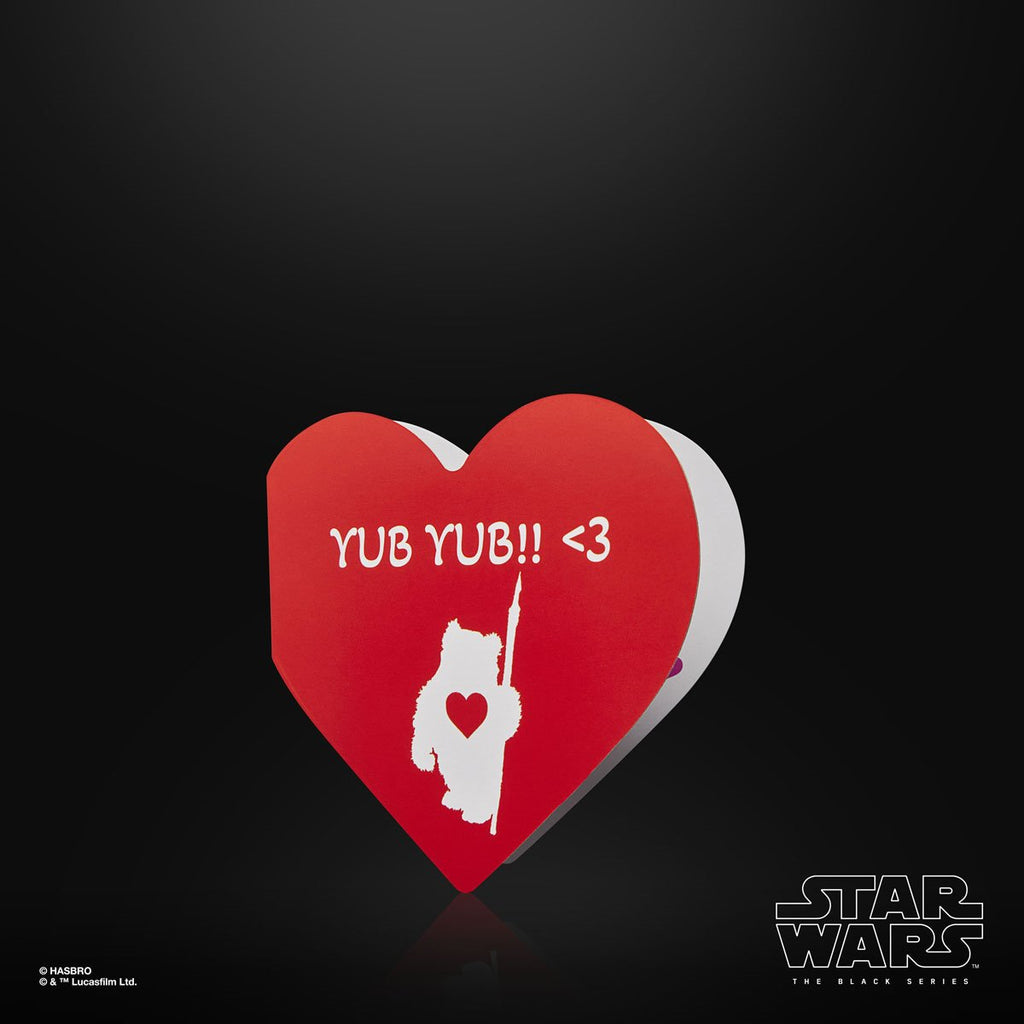 Star Wars The Black Series Ewok (Valentine’s Day Edition) 6-Inch Action Figure