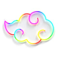Naruto: Shippuden Akatsuki Cloud LED Neon Sign