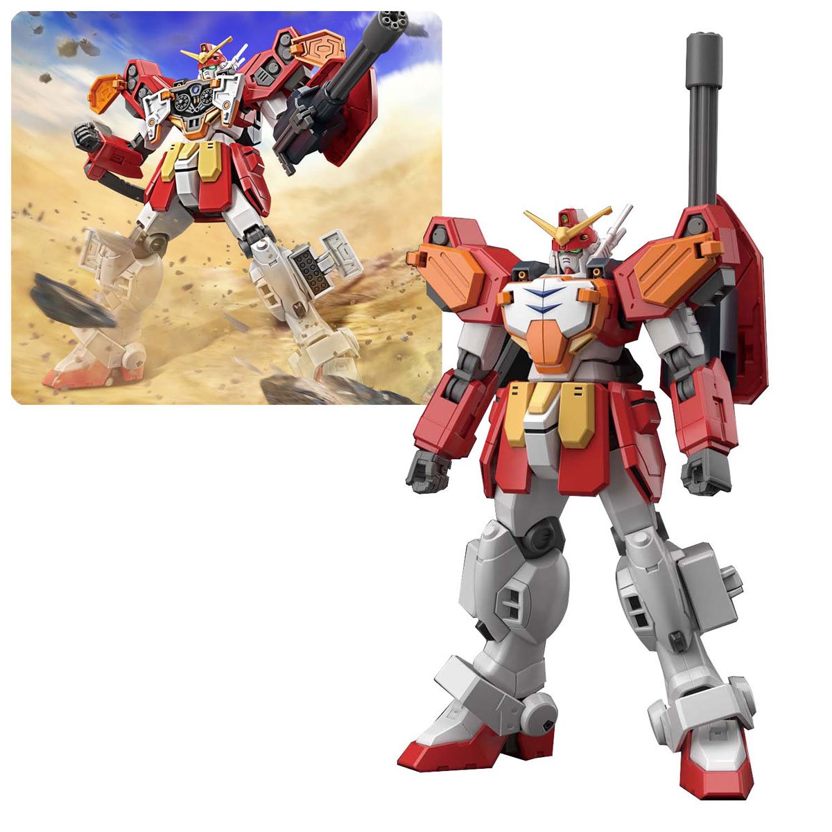 Mobile Suit Gundam Wing Gundam Heavyarms High Grade 1:144 Scale Model Kit