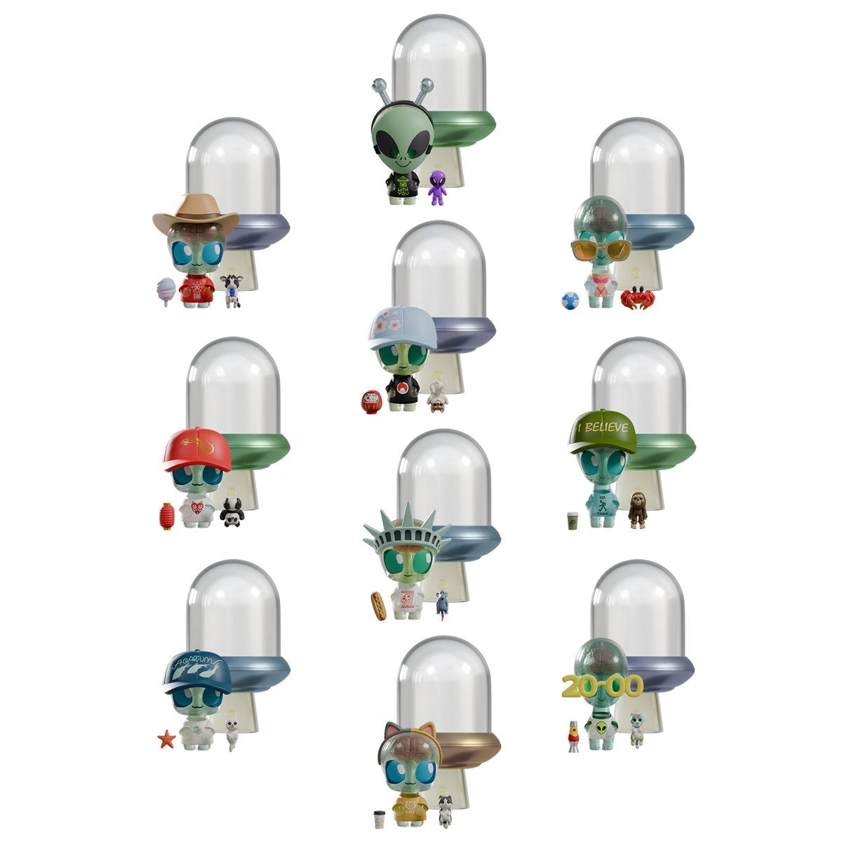Abducted Series 1 Blind-Box Random Mini-Figure