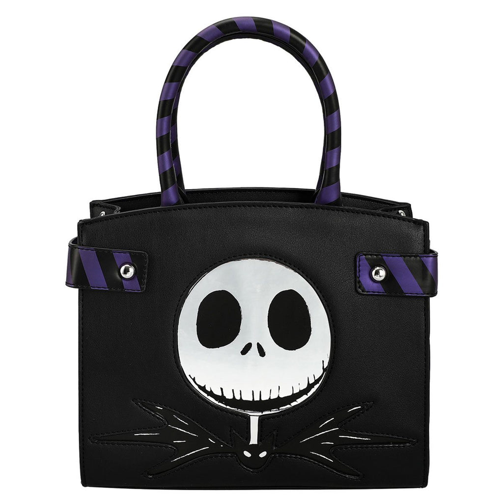 The Nightmare Before Christmas Jack Metallic Print Handbag