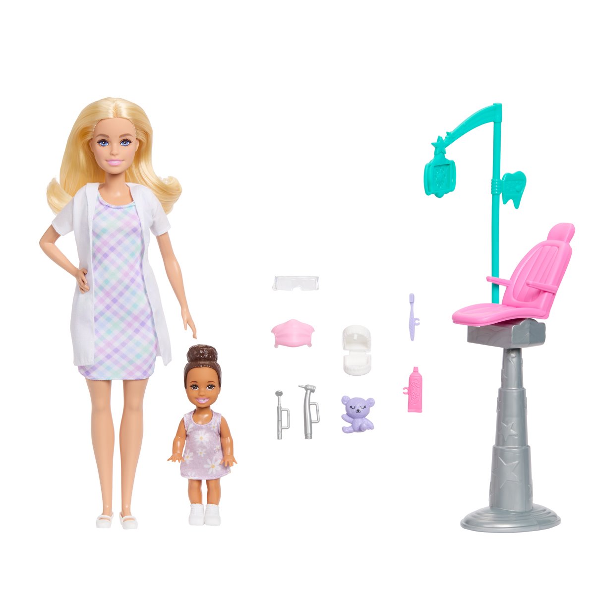 Barbie Careers Dentist Doll with Blonde Hair