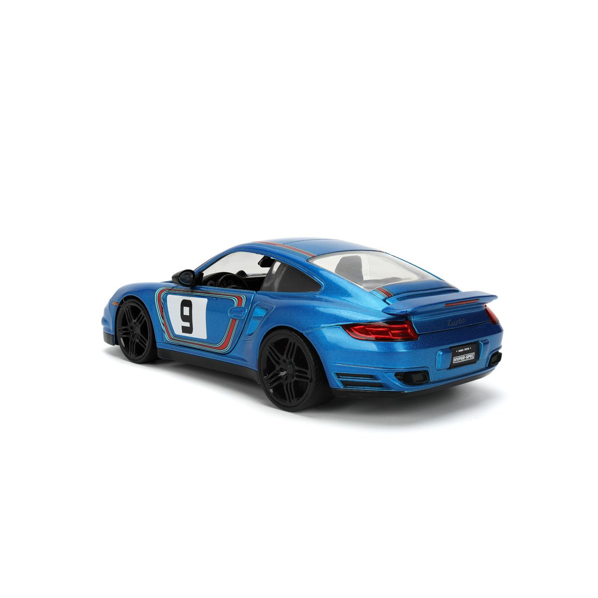 Hyper-Spec Porsche 911 Turbo 997 1:24 Scale Die-Cast Metal Vehicle
