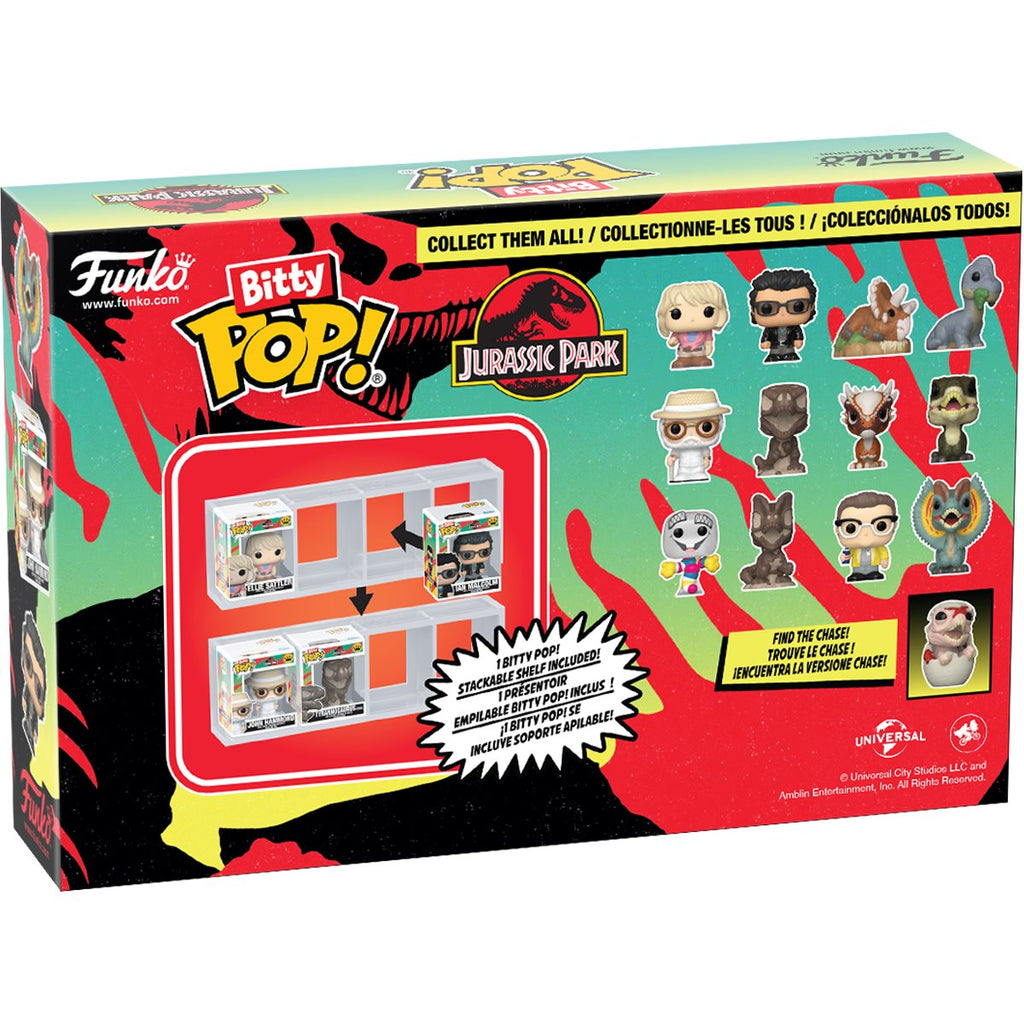 Jurassic Park Mr. DNA Funko Bitty Pop! Mini-Figure 4-Pack