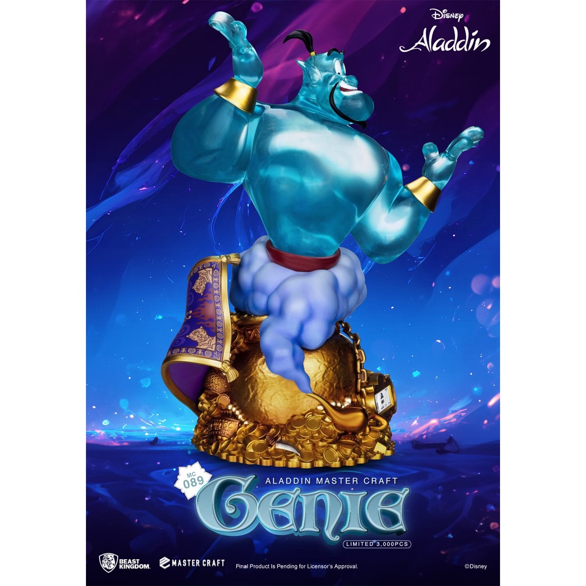 Disney Aladdin Genie MC-089 Master Craft Statue