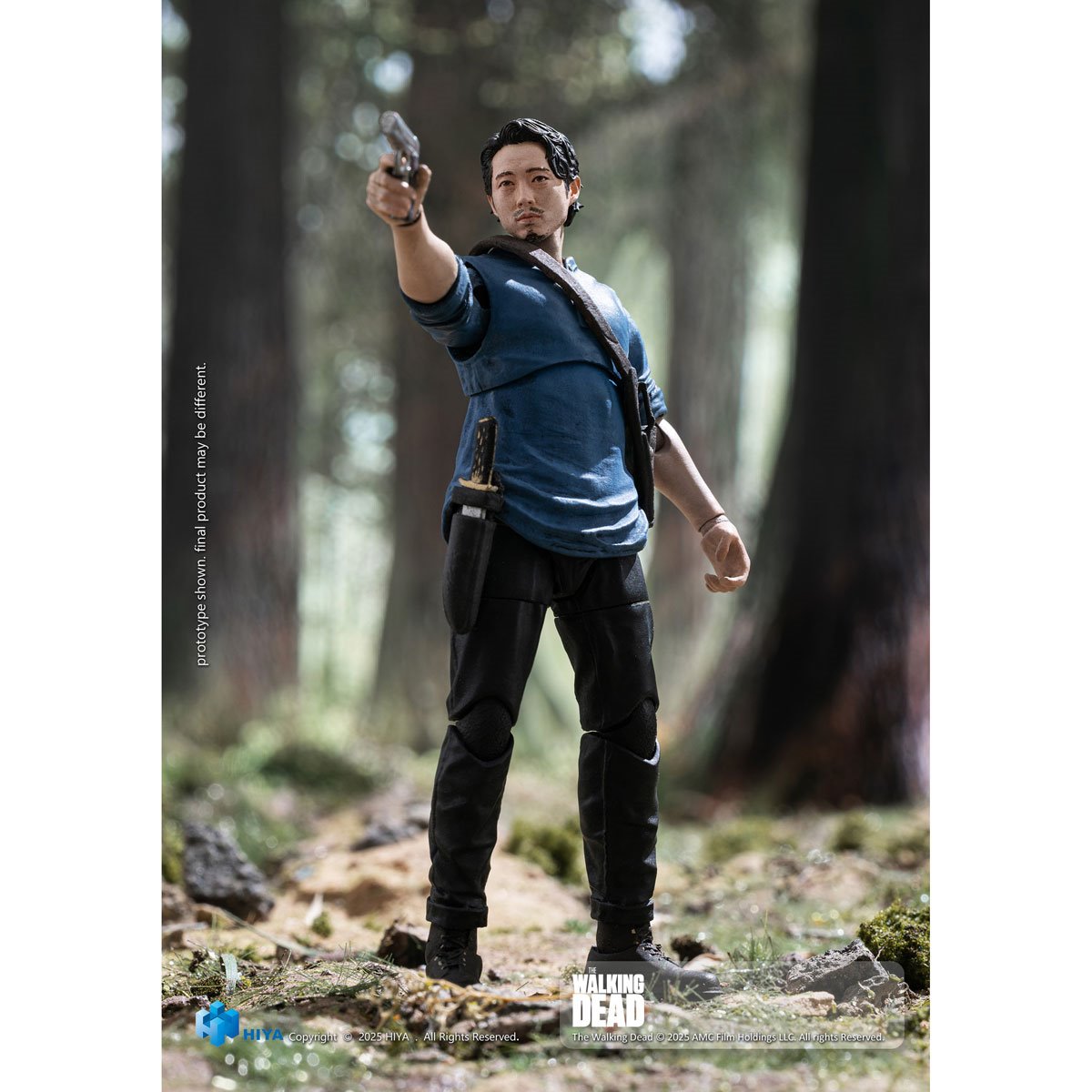 The Walking Dead Glenn Exquisite Mini Series 1:18 Scale Action Figure
