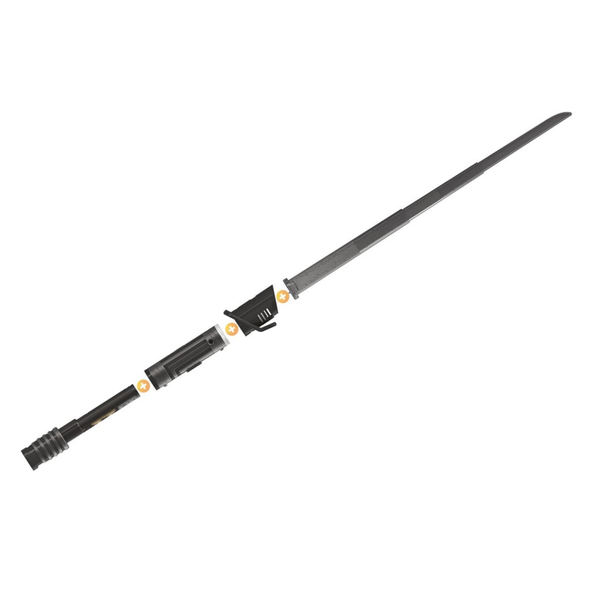 Star Wars Lightsaber Forge Darksaber Electronic Extendable Black Lightsaber