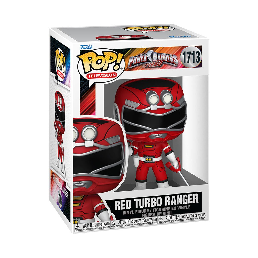 Power Rangers Turbo Red Turbo Ranger Funko Pop! Vinyl Figure #1713