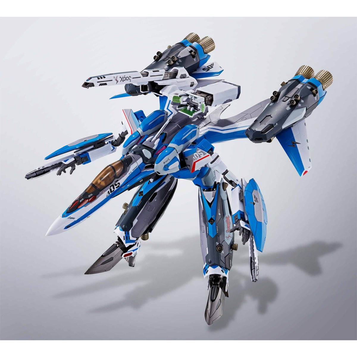 Macross Delta VF-31J Supersiegfried Hayate Immelmann Use Revival Version DX Chogokin Action Figure
