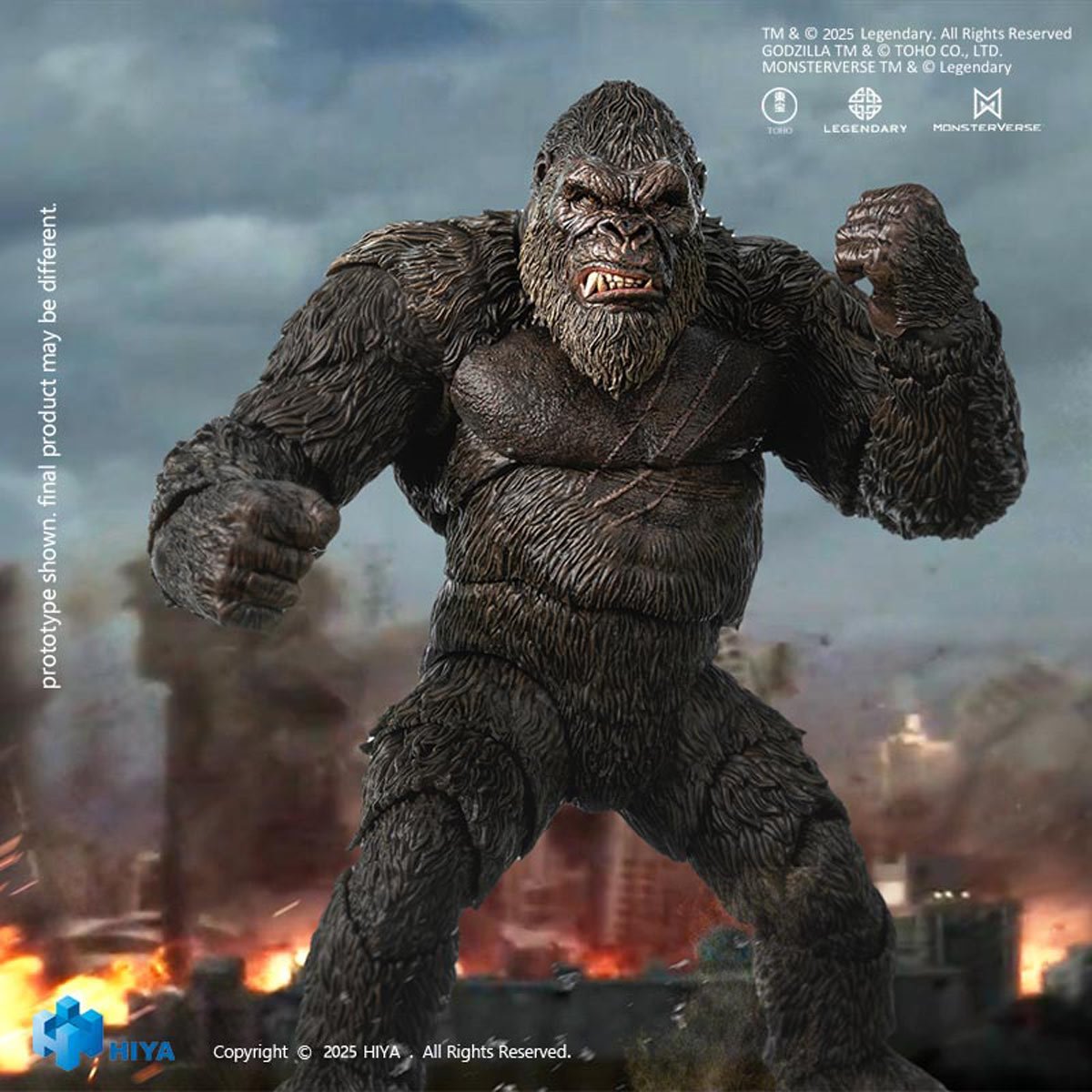 Godzilla King of the Monsters Kong 2.0 Exquisite Basic Series None Scale 6-Inch Action Figure