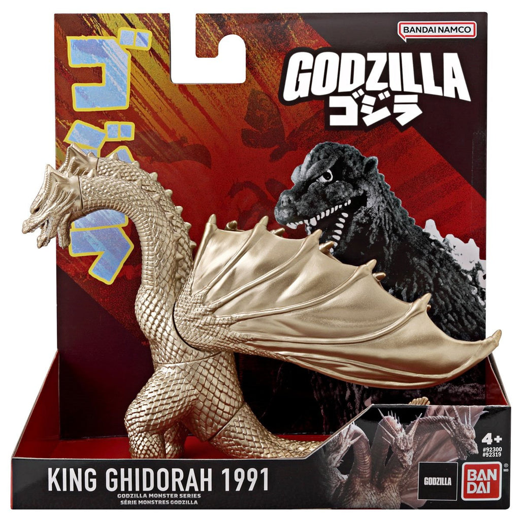 Godzilla Monster Series King Ghidorah 1991 5-Inch Soft Vinyl Action Figure