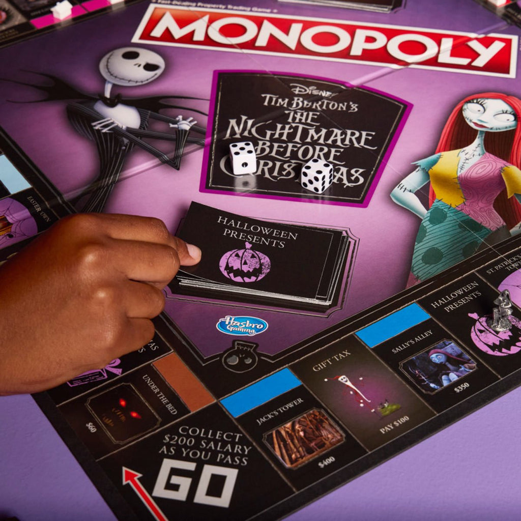 The Nightmare Before Christmas Edition Monopoly Board Game