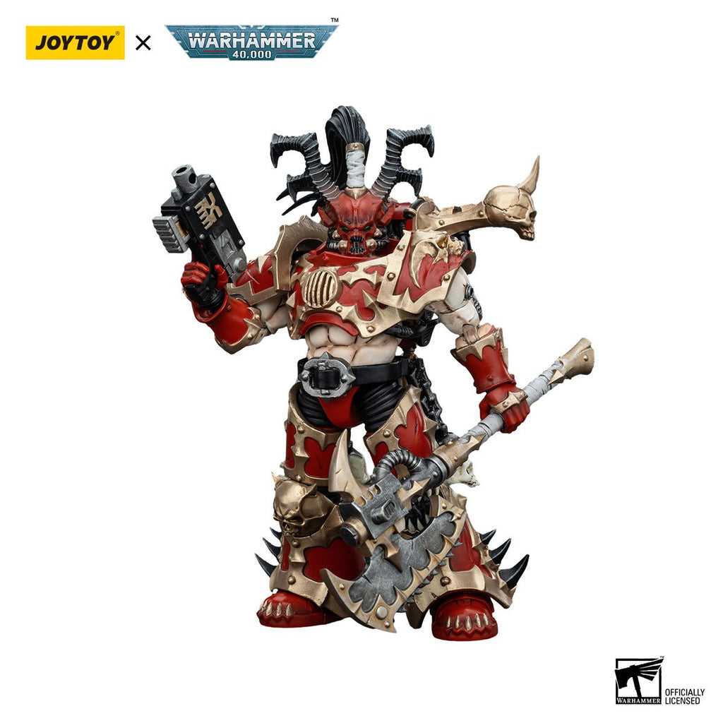 Joy Toy Warhammer 40,000 World Eaters Lord Invocatus 1:18 Scale Action Figure