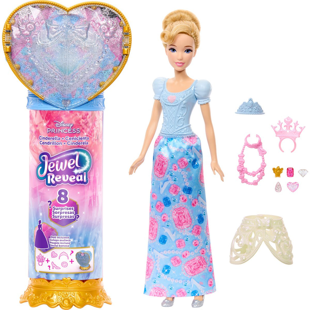 Disney Princess Jewel Reveal Cinderella Doll